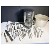 MR. COFFEE COFFEE MAKER, ALUMINUM STOCK POT,