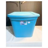 18-GAL STERLITE STORAGE TOTE WITH LID