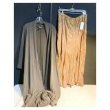 NWT RAFAEL BOHO SKIRT, SZ XL AND LONG OPEN FRONT