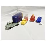 PLASTIC CARS FOR TRAIN DISPLAYS, SOME MADE IN USA