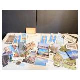 VINTAGE MAPS, NEW POSTCARDS INCLUDING, IRELAND,