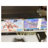 REVELL LANCASTER MARK I MODEL KIT AND 1/28 FOKKER