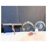 WALL SHELF, PLASTIC PIG 2 DIFFERENT STROKES