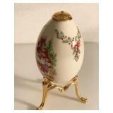 LENOX 1996 HOLIDAY EGG COLLECTION WITH BOX AND