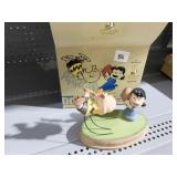 PEANUTS CHARLIE BROWN AND LUCY FIGURINE, "THERE
