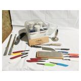 KITCHENAIDE FOOD PROCESSOR ATTACHMENTS WITH