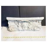 COMPOSITE CHERUB WALL SHELF, 20.5"