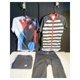 SHE BEST PADDED WOMENS CYCLING PANTS SZ L, SZ M