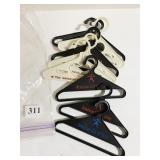 9 AMERICAN GIRL DOLL CLOTHES HANGERS