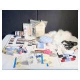 CRAFT ITEMS INCLUDING NEW VELCRO, RIBBON, BIAS