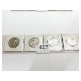 1918-S, 20-S, 36-P, 36-S LIBERTY WALKING HALVES