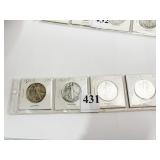 1920-S, 35-P, 35-S, 45-P LIBERTY WALKING HALVES