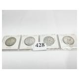 1918-D, 1920-P, 34-D, 36-D LIBERTY WALKING HALVES