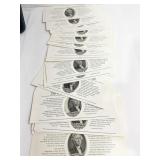 (20) NEW 1976 2.00 NOTES IN HOLDERS