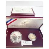 1988 OLYMPIC GOLD AND SILVER SET