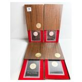 1971,72,73,74 90% SLIVER IKE DOLLAR PROOFS 4