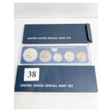 2 1966 SPECIAL MINT SETS