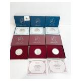 1983 PROOF SETS AND 3 MINT SETS HALVES