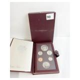 1984-S PROOF OLYMPIC SILVER PRESTIGE SET