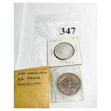 US FRIGATE CONSTELLATION W/ 1946-D BOOKER-T