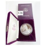 1986-S SILVER PROOF EAGLE