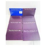 1983,84,85,86,87,88,89,90 PROOF SETS 8 TOTAL