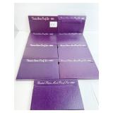 1984,85,86,87,88,89,90,91,92 PROOF SETS 9 TOTAL