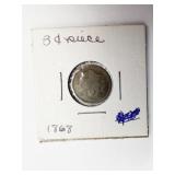 1868 3 CENT PIECE