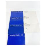 4 1968 MINT SETS +, 69, 70, 71, 72 PROOF SETS