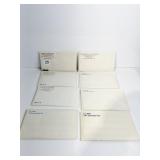 1 EACH OF 1969,70,71,72,73,74,76,77 MINT SETS 8