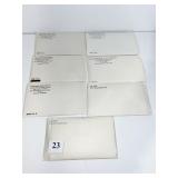 1 EACH OF 1968, 69, 70, 71, 72, 73, 74 MINT SETS