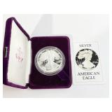 1986-S PROOF EAGLE 1 OZ SILVER