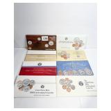 1985,86,87,88,89,90,91,92 MINT SETS 8 TOTAL