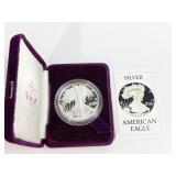 1986-S PROOF EAGLE 1 OZ SILVER