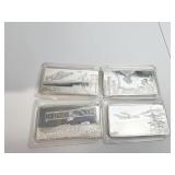 (4) 1 OZ. BARS EARLY AVIATION MOMENTS