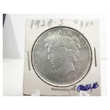 1928-S PEACE DOLLAR