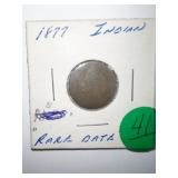 1877 INDIAN HEAD PENNY