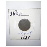 1871 INDIAN HEAD PENNY