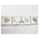1926-S, 27-P, 29-S, 30-P LIBERTY STANDING