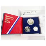 1976 3-PIECE SILVER SET