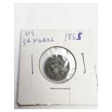 1865 3 CENT NICKEL