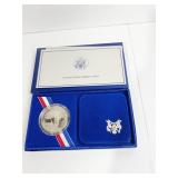 1986-S ELLIS ISLAND SILVER EAGLE