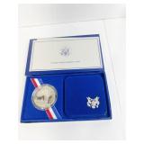 1986-S ELLIS ISLAND SILVER EAGLE