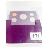 1988 PROOF SETS 5 TOTAL