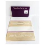 1986 MINT SETS AND 1986 PROOF SETS 2 TOTAL