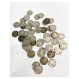 50 DATED BUFFALO NICKELS