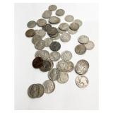 50 DATED BUFFALO NICKELS