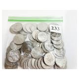 (60) 1971-1990 MIXED KENNEDY HALVES