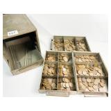 3 DRAWERS _ CABINET OF EARLY WHEATS