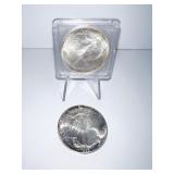 2 1986 SILVER EAGLES